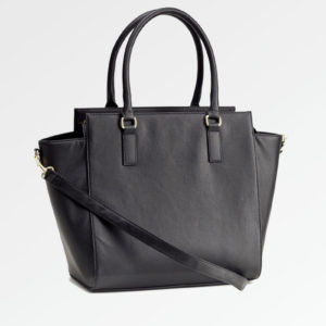 Black Leather Handbag