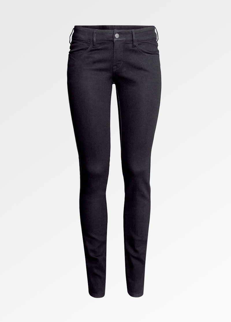 Skinny Black Denim