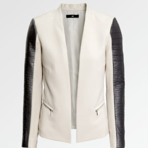 Fitted Leather Jacket