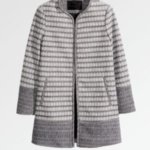 Quilted Jersey Coat