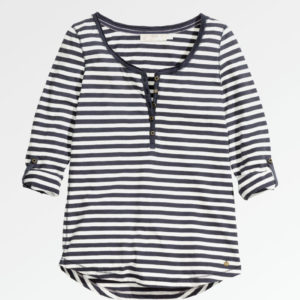 Striped Jersey Top